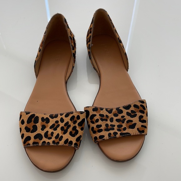 Leopard Print Flats